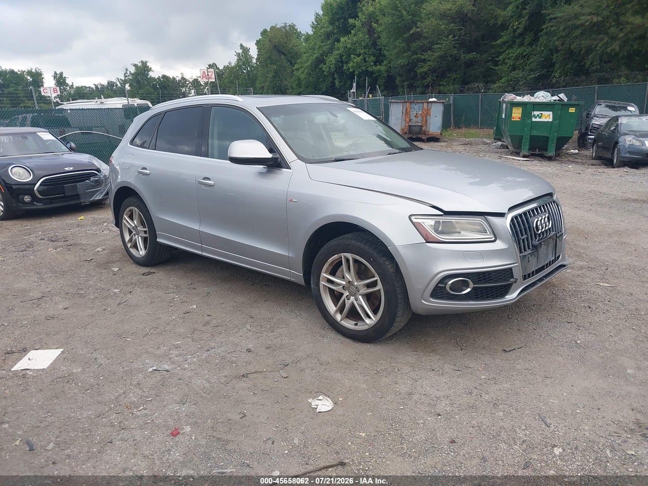 WA1DGAFP8FA****** · 2015 AUDI Q5 3.0T PREMIUM PLUS