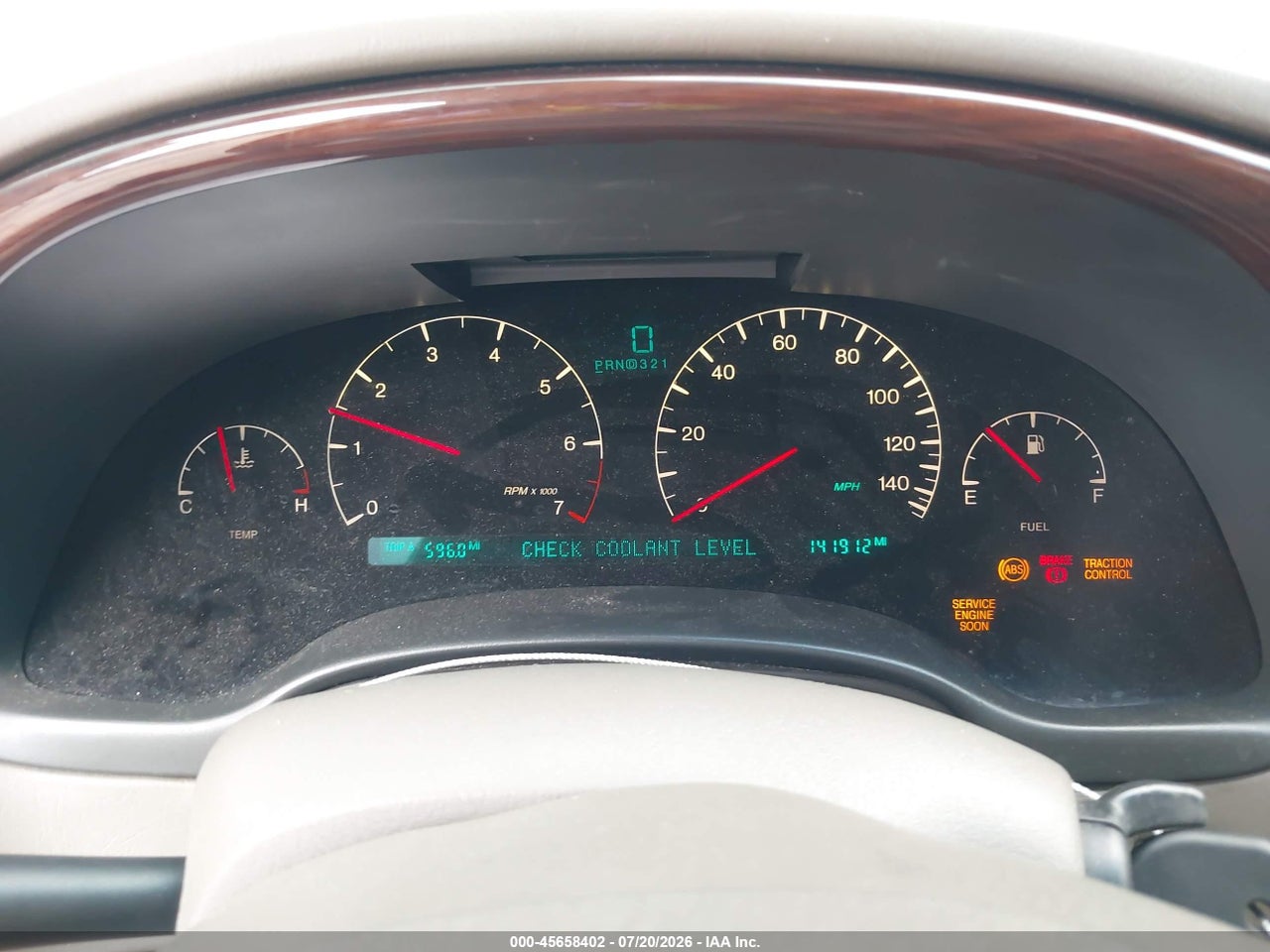 1G6KF57953U****** · 2003 CADILLAC DEVILLE DTS · 7/11