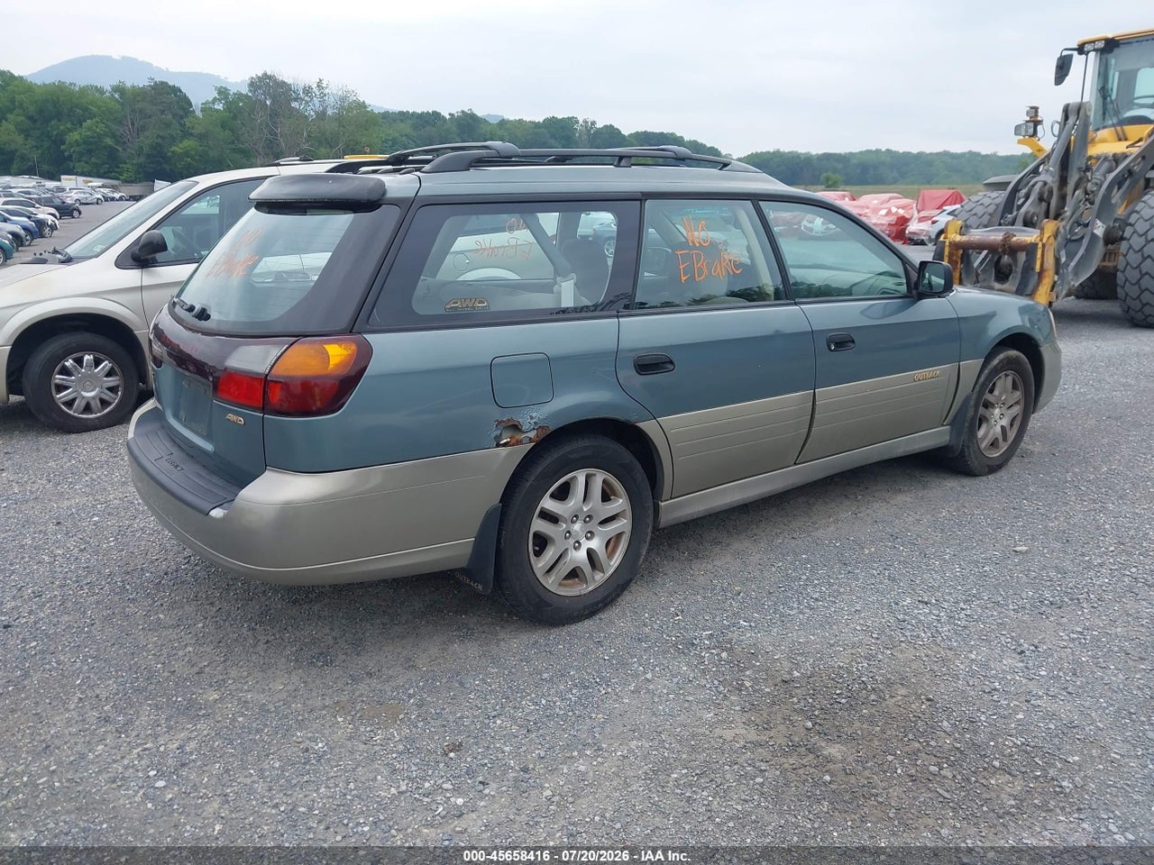 2002 SUBARU OUTBACK   · 4/11
