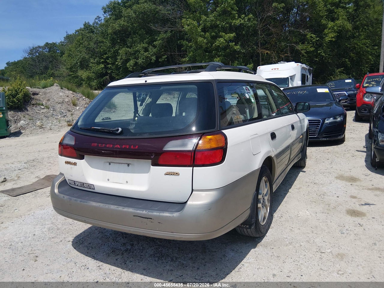 2001 SUBARU OUTBACK   · 4/11