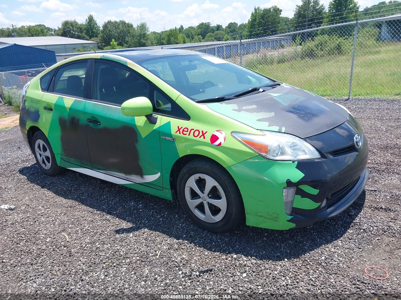 JTDKN3DU6F1****** · 2015 TOYOTA PRIUS TWO