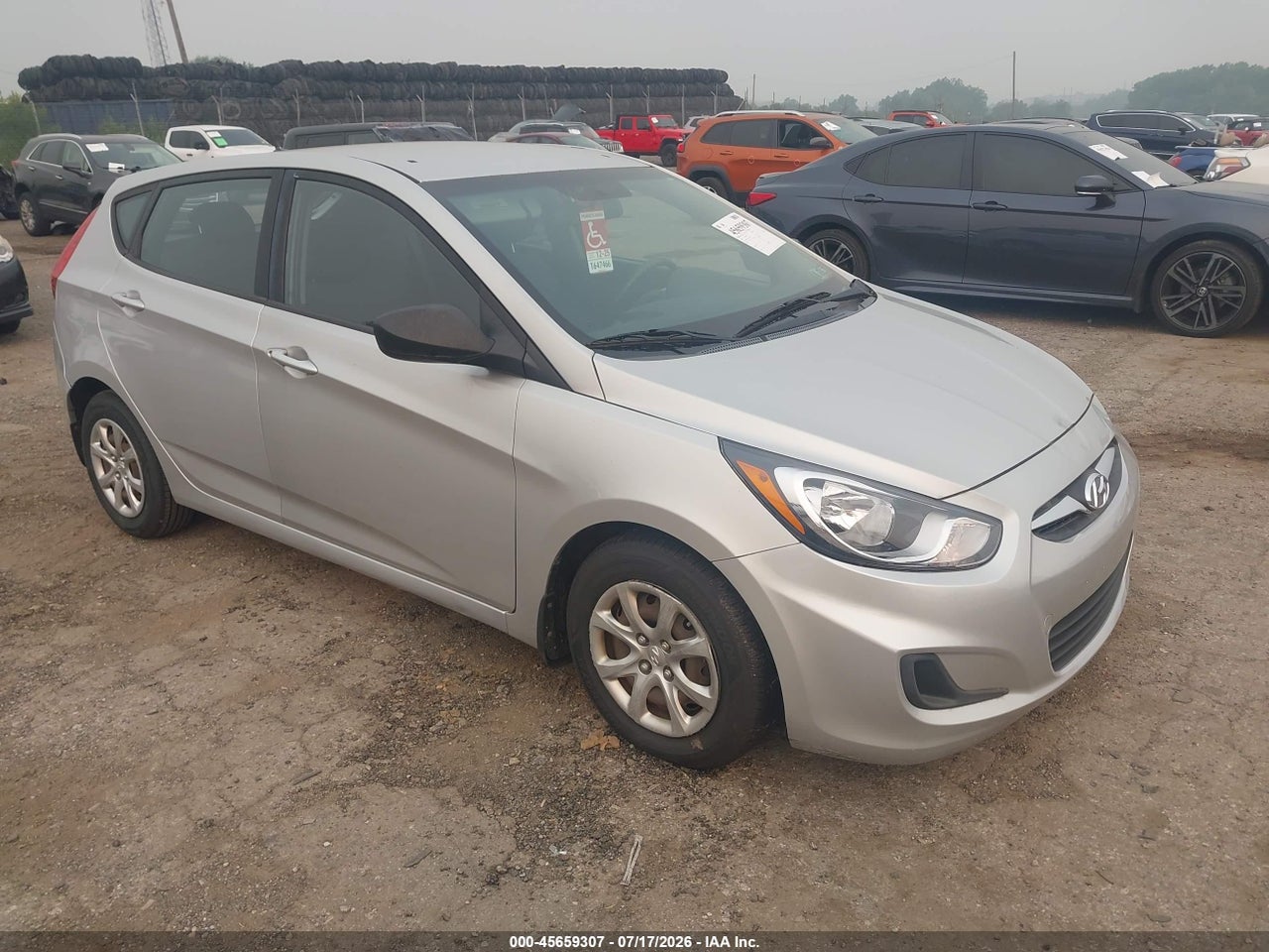 KMHCT5AE8EU****** · 2014 HYUNDAI ACCENT GS