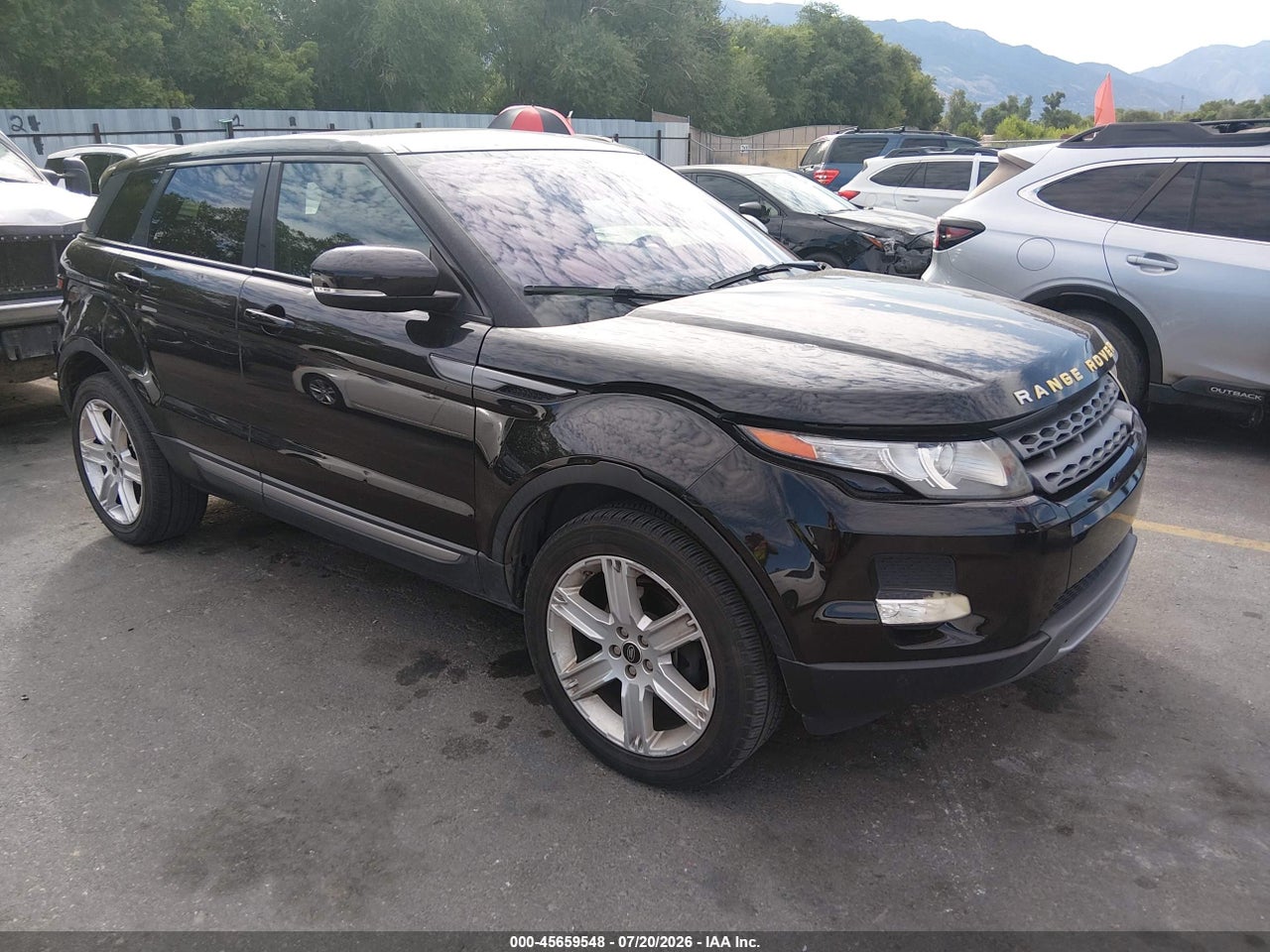 SALVP2BG6DH****** · 2013 LAND ROVER RANGE ROVER EVOQUE PURE
