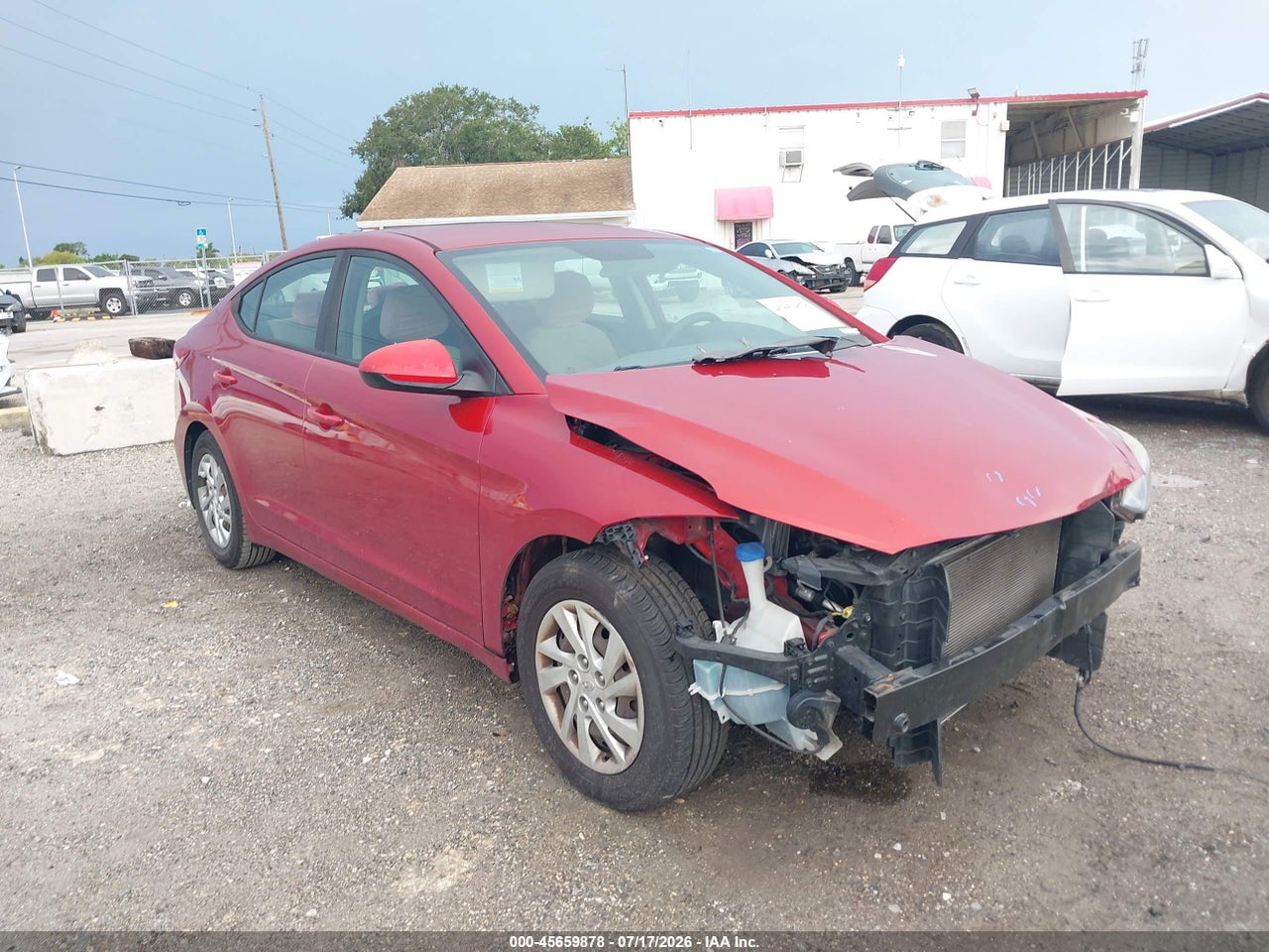 KMHD74LF8HU****** · 2017 HYUNDAI ELANTRA SE