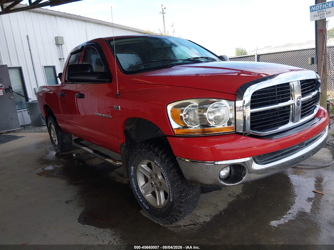 1D7HU18266S****** · 2006 DODGE RAM 1500 SLT/TRX4 OFF ROAD/SPORT