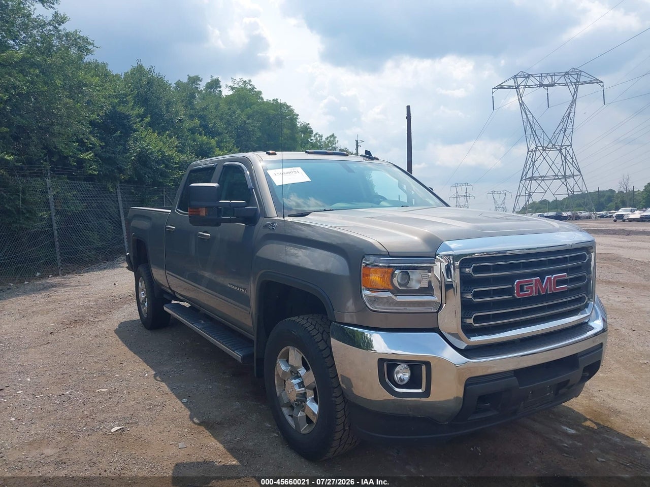 1GT12SEG5HF****** · 2017 GMC SIERRA 2500HD SLE