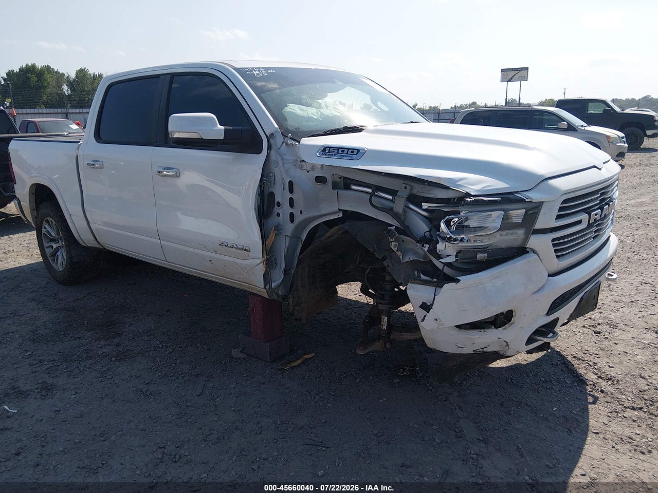 1C6SRFJT5MN****** · 2021 RAM 1500 LARAMIE  4X4 5'7 BOX