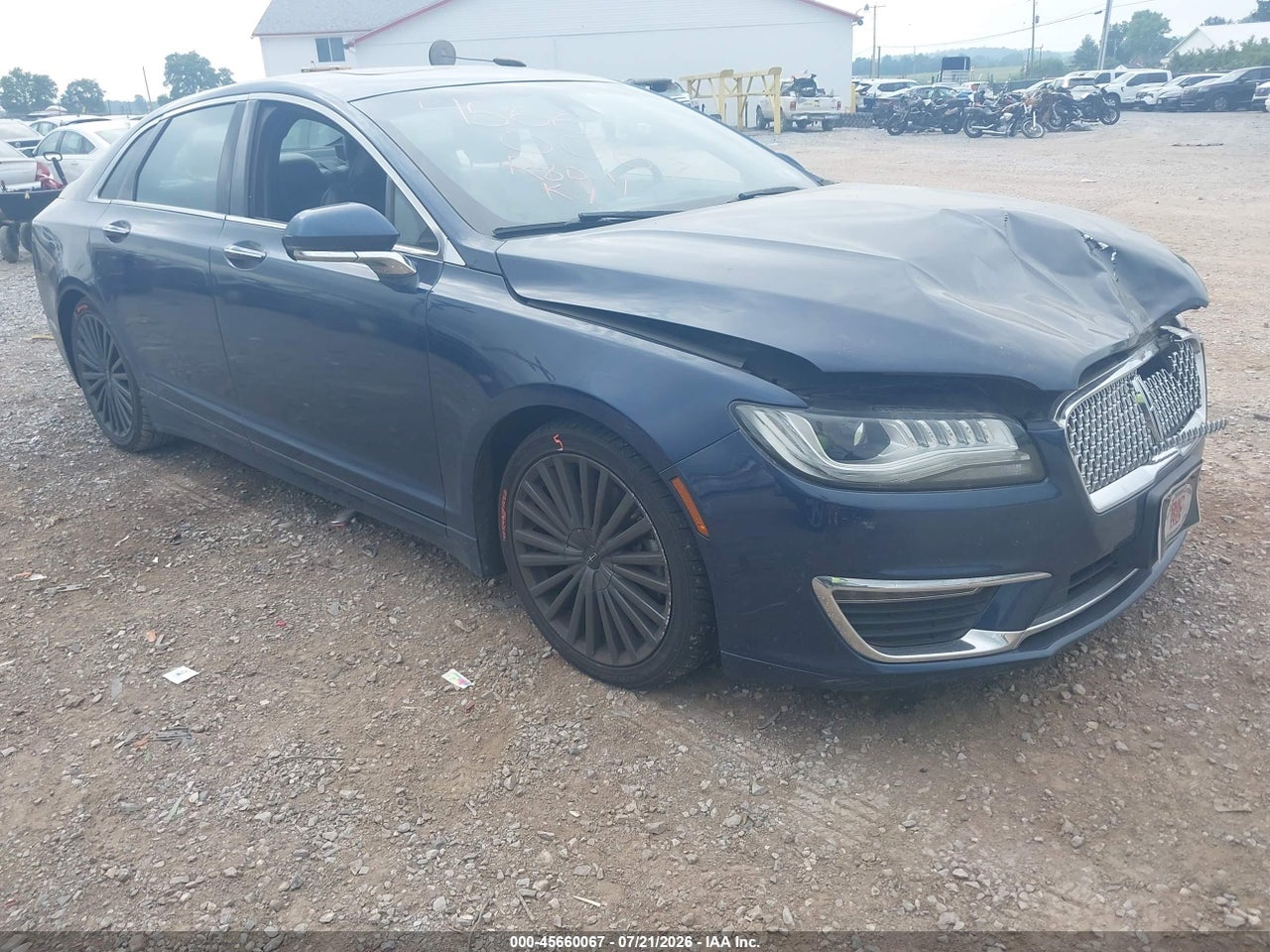 3LN6L5DC6HR****** · 2017 LINCOLN MKZ SELECT
