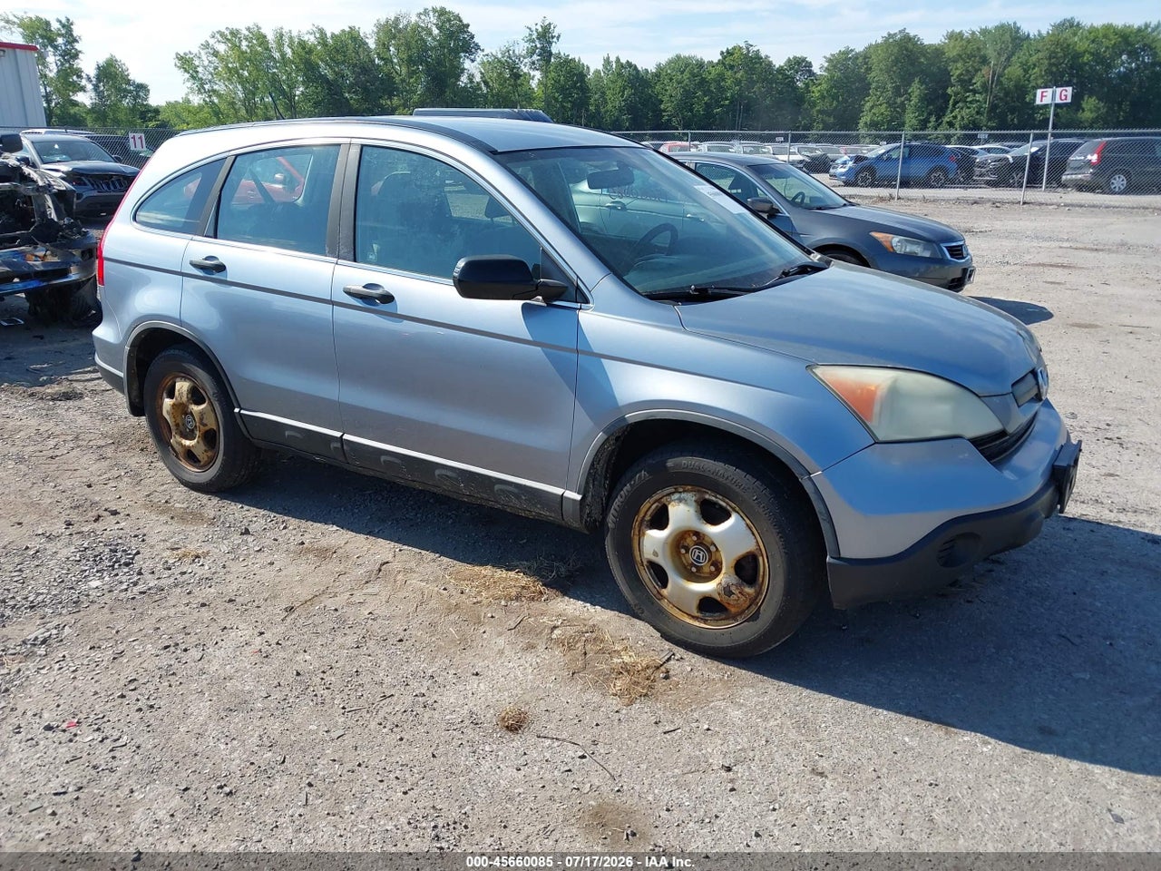5J6RE48399L****** · 2009 HONDA CR-V LX