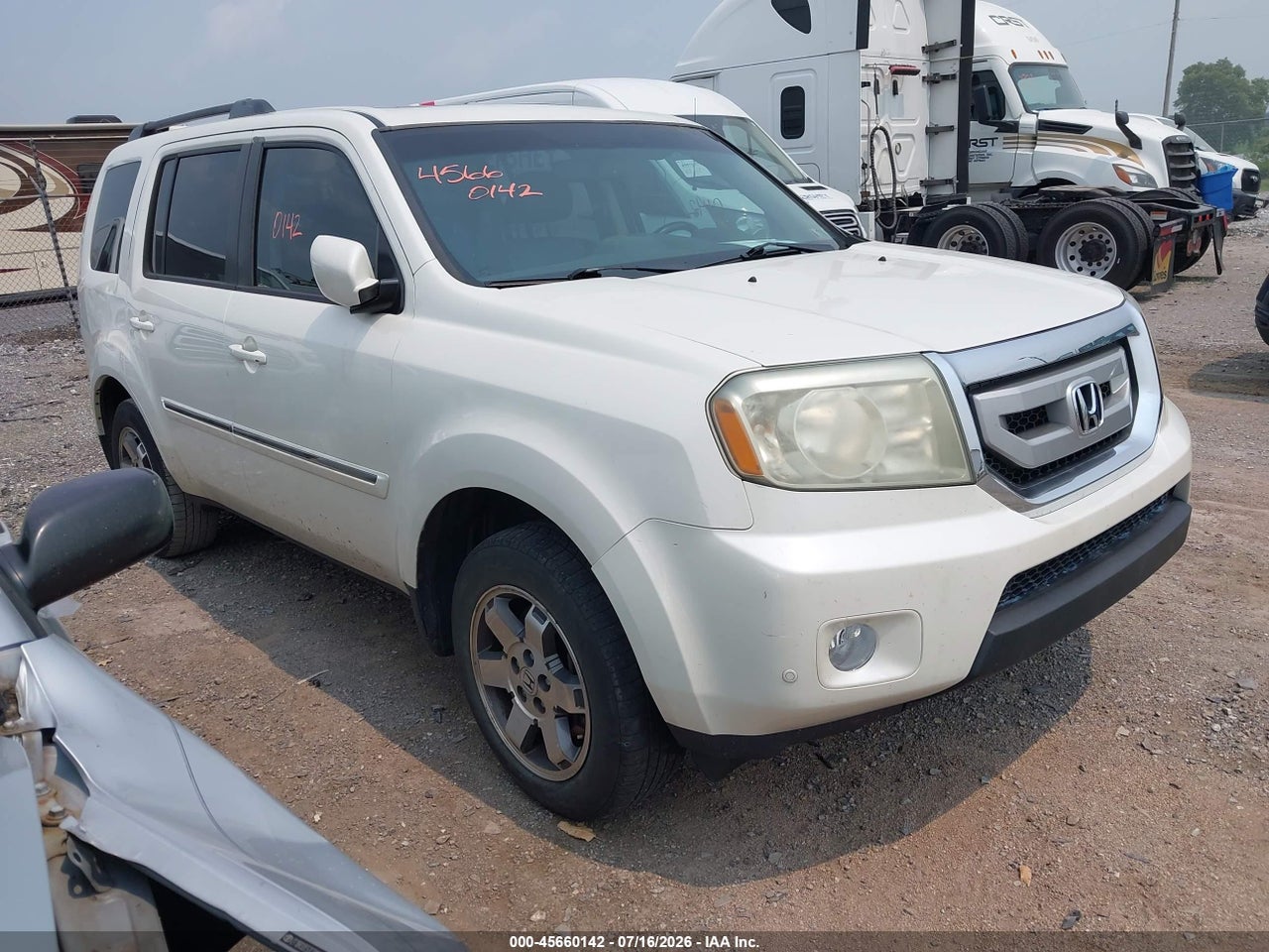 5FNYF4H99BB****** · 2011 HONDA PILOT TOURING