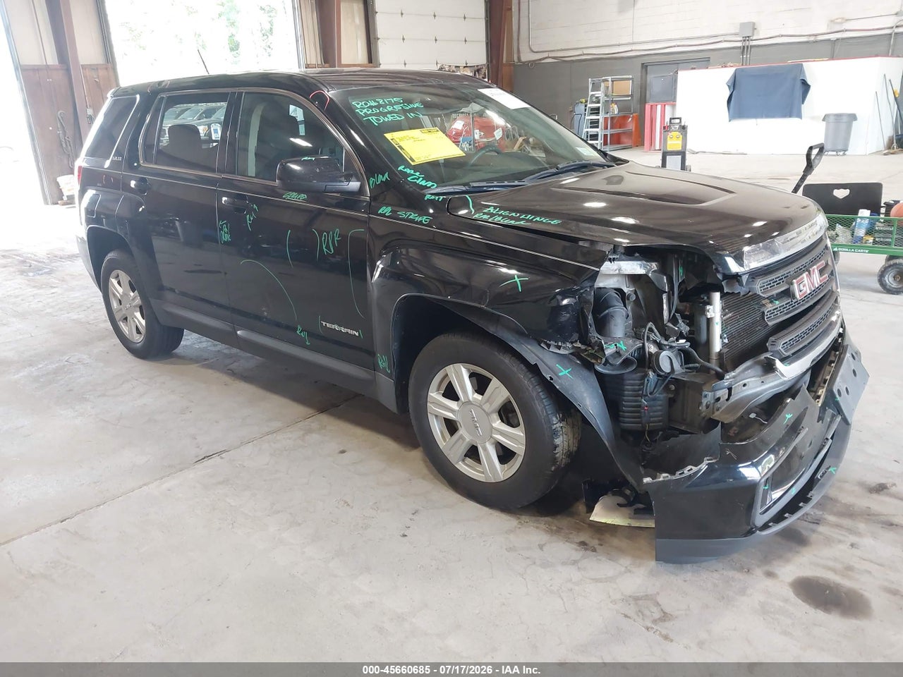 2GKALMEK6G6****** · 2016 GMC TERRAIN SLE-1