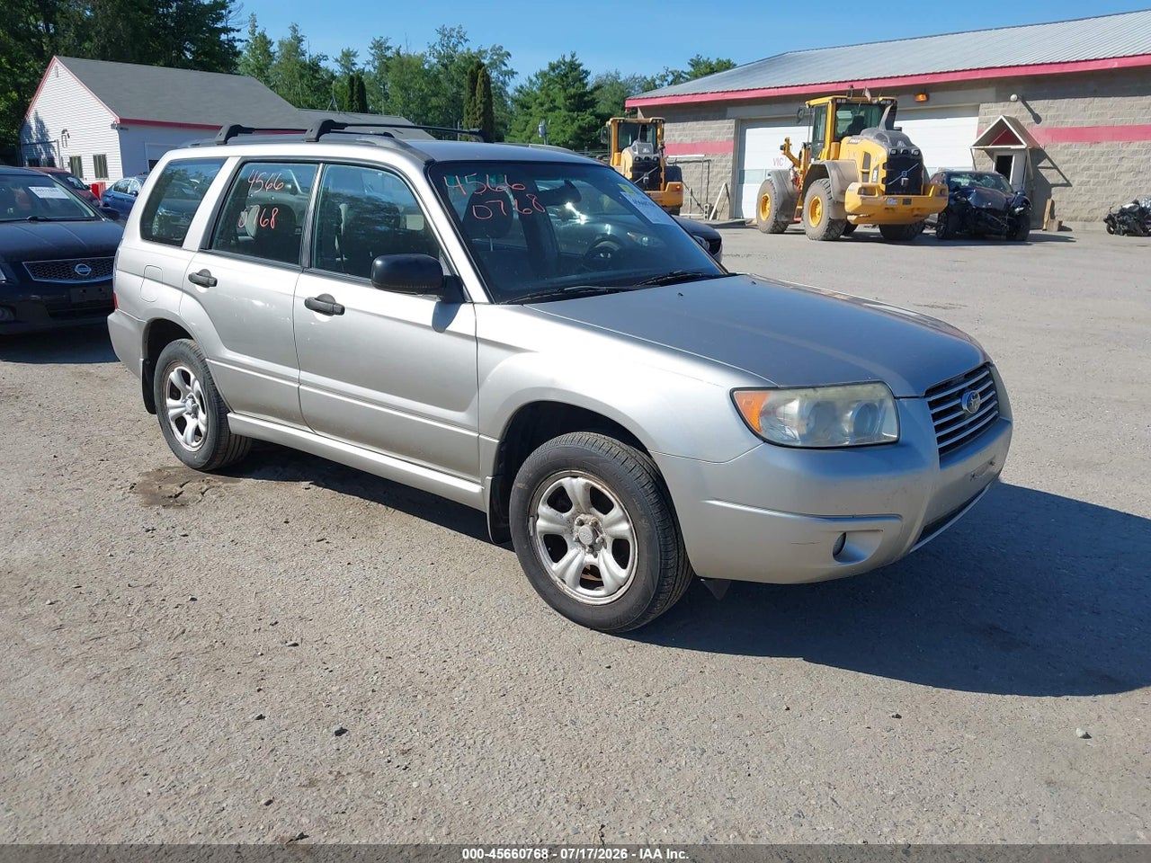 JF1SG63667H****** · 2007 SUBARU FORESTER 2.5X