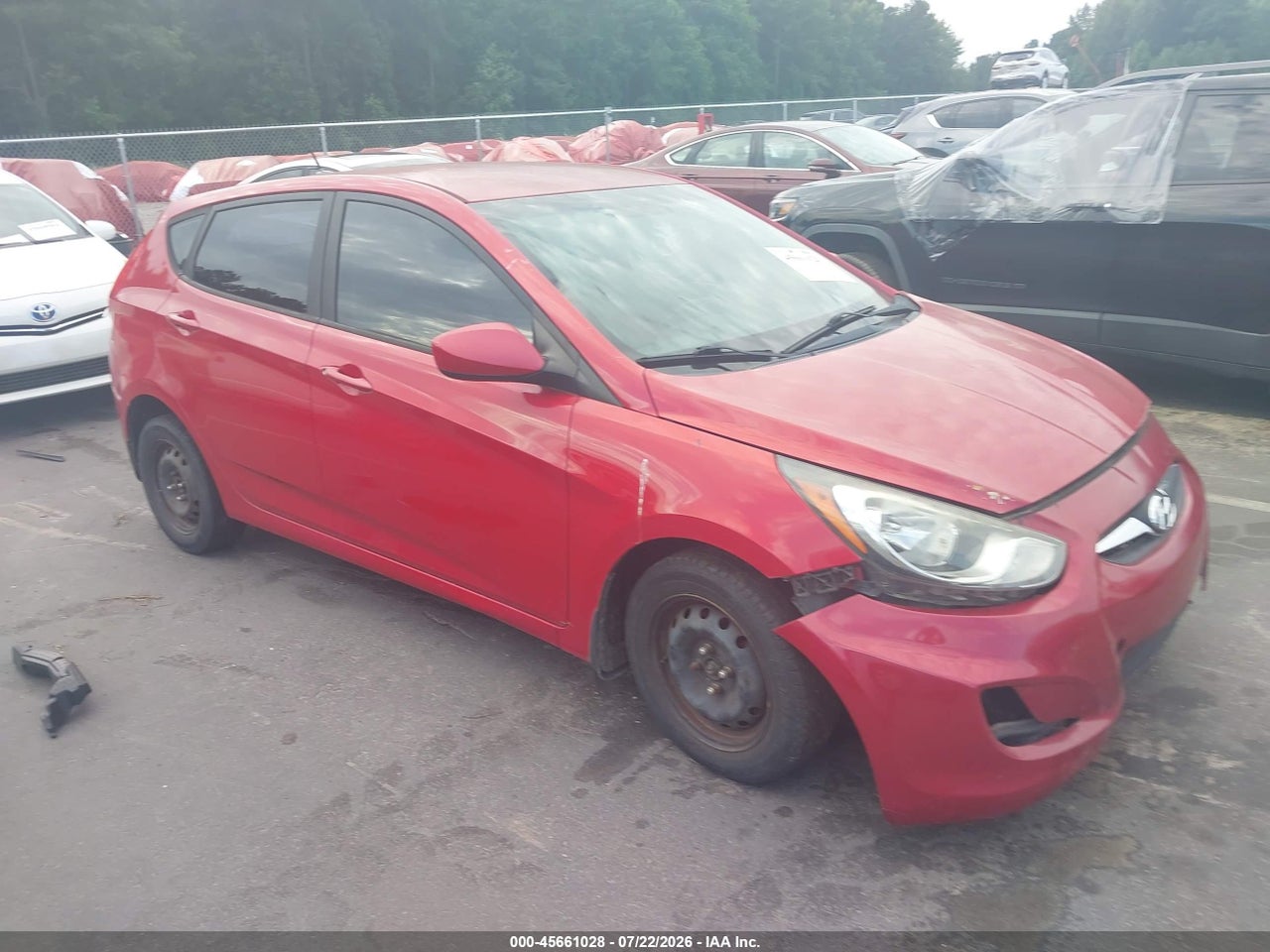 KMHCT5AE8DU****** · 2013 HYUNDAI ACCENT GS