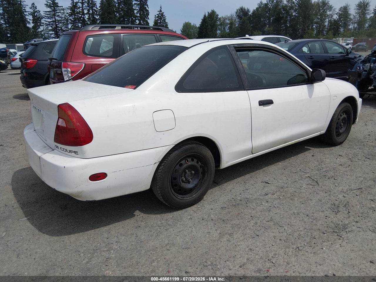2000 MITSUBISHI MIRAGE DE · 4/11