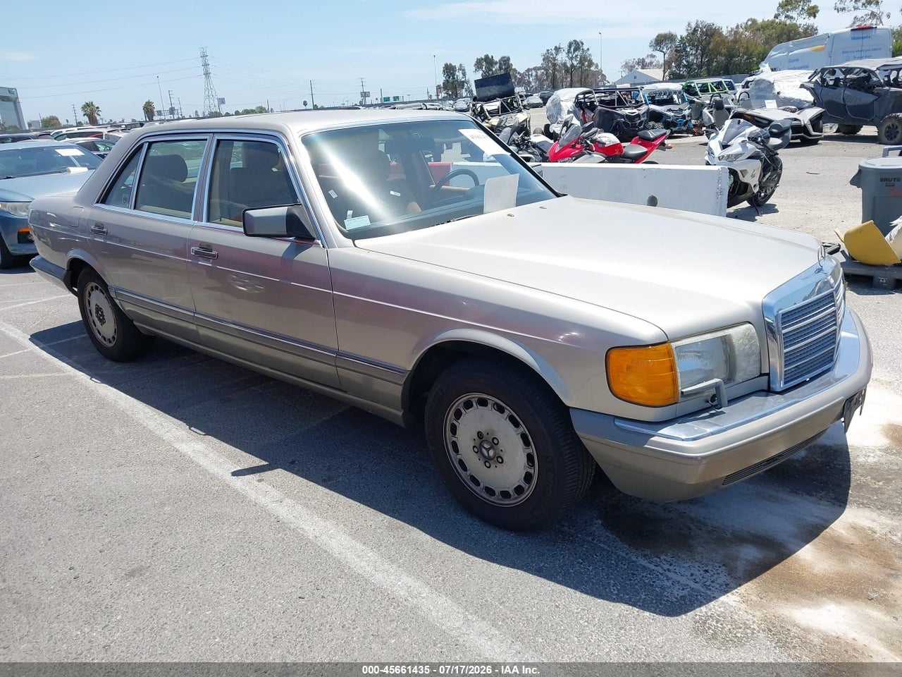 WDBCA39D4HA****** · 1987 MERCEDES-BENZ 560 SEL