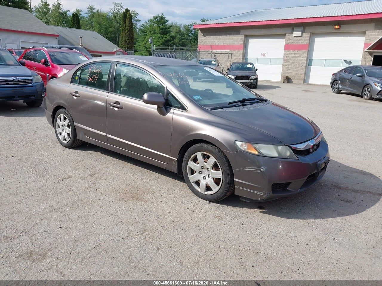 2HGFA15549H****** · 2009 HONDA CIVIC LX