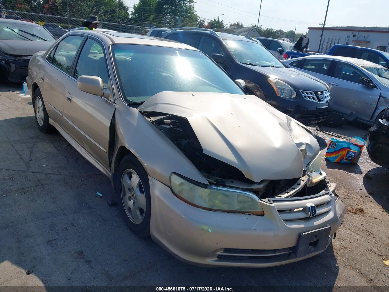 1HGCG165X2A****** · 2002 HONDA ACCORD 3.0 EX