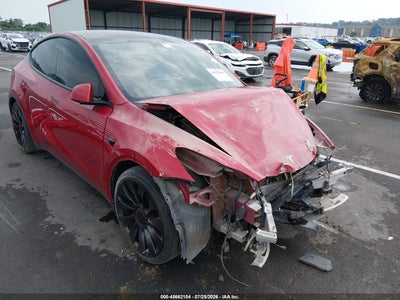 7SAYGDEFXNF****** · 2022 TESLA MODEL Y PERFORMANCE DUAL MOTOR ALL-WHEEL DRIVE