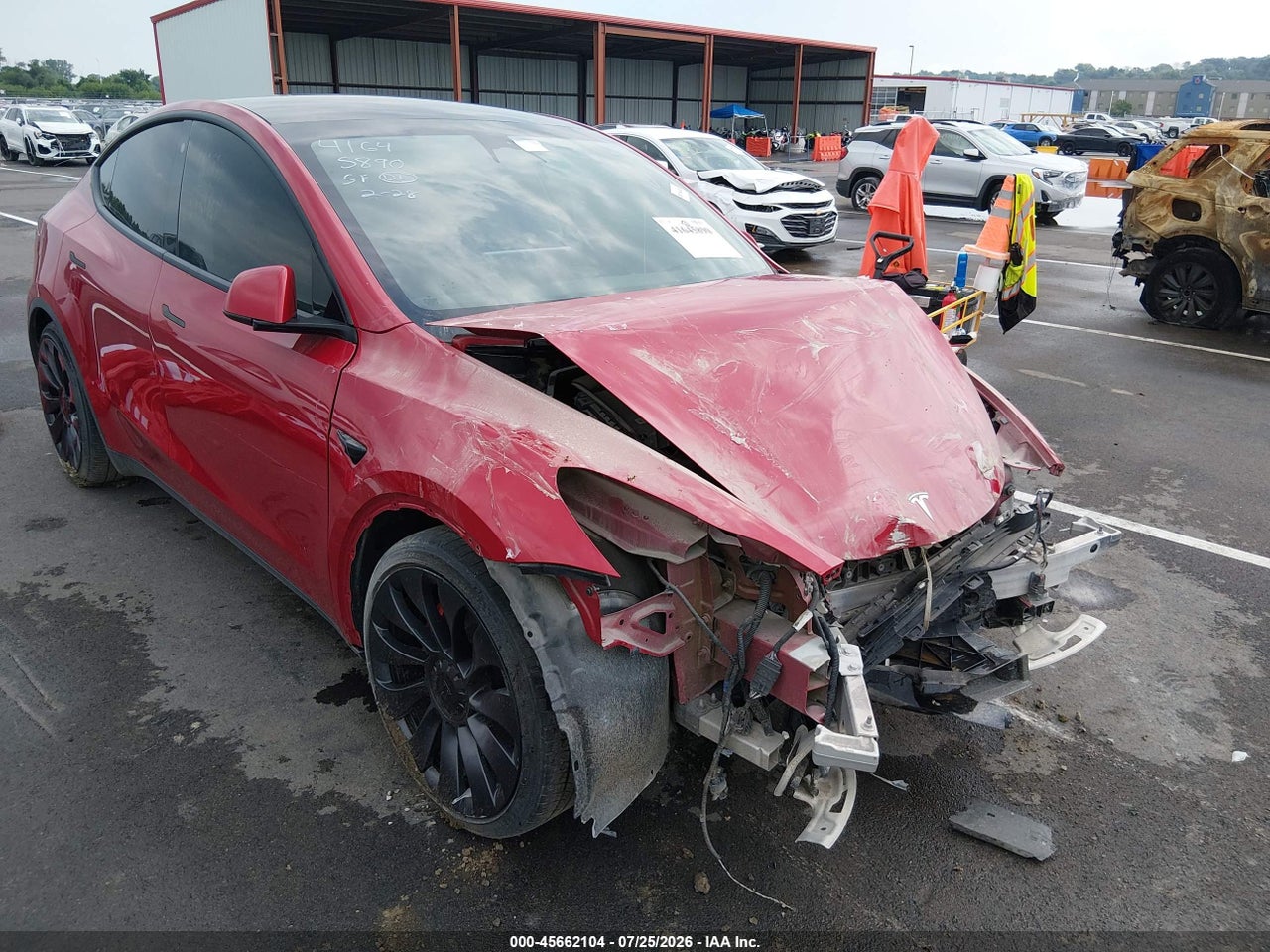 7SAYGDEFXNF****** · 2022 TESLA MODEL Y PERFORMANCE DUAL MOTOR ALL-WHEEL DRIVE