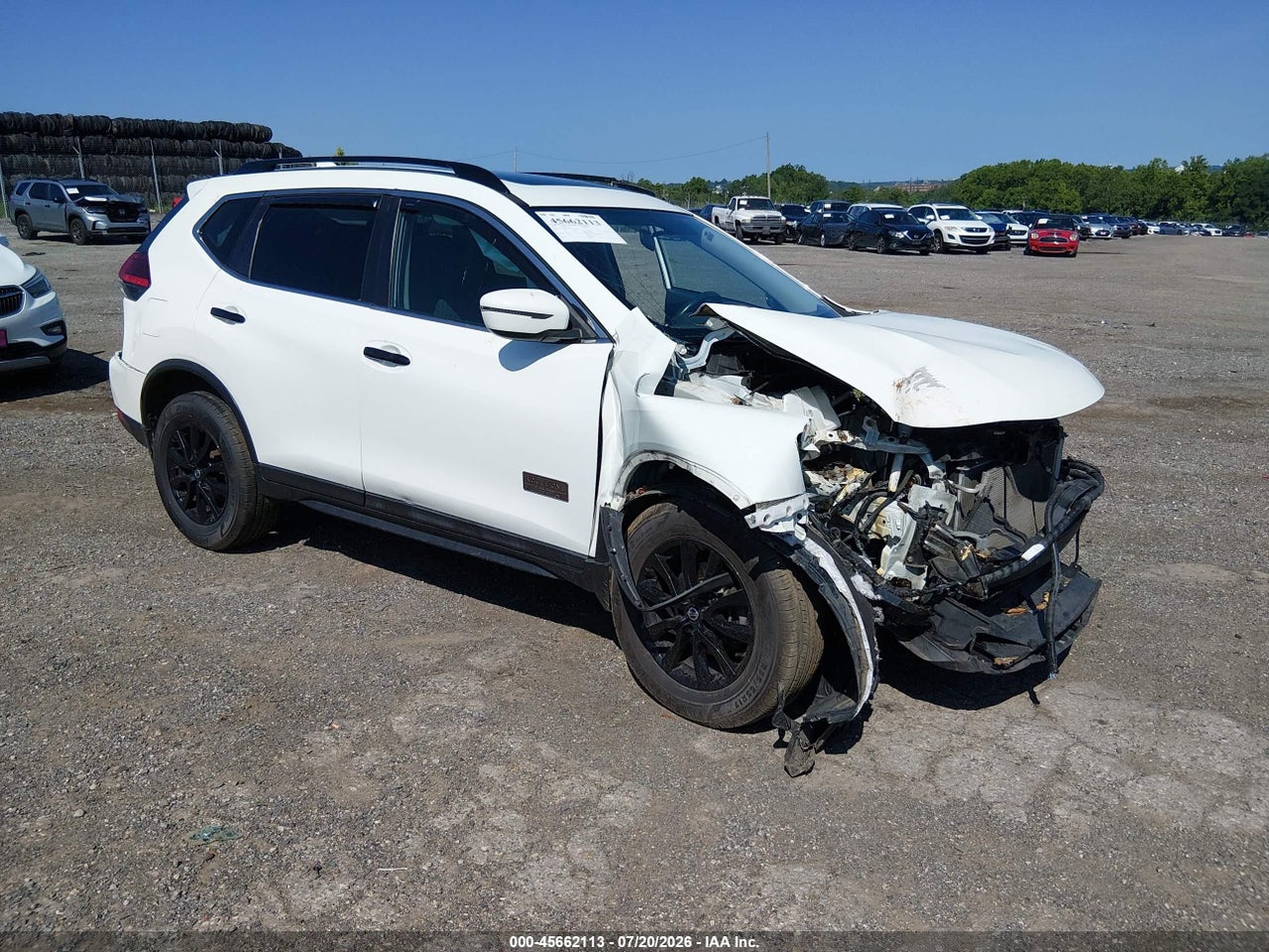 5N1AT2MV8HC****** · 2017 NISSAN ROGUE SV