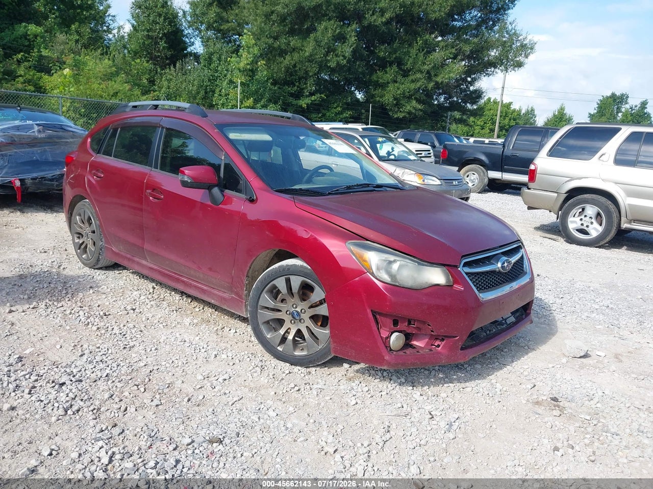 JF1GPAP68G8****** · 2016 SUBARU IMPREZA 2.0I SPORT PREMIUM