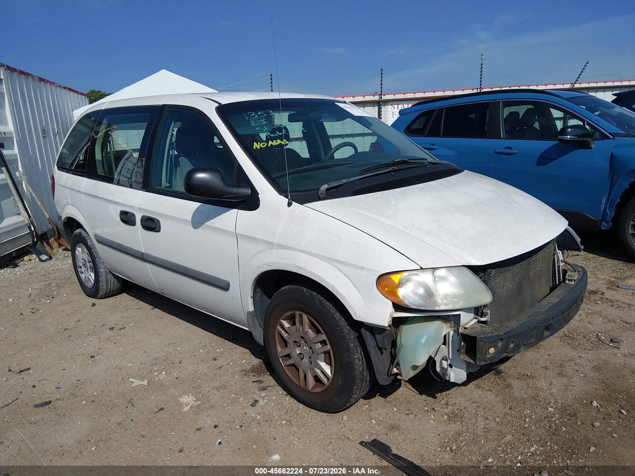1D4GP25E07B****** · 2007 DODGE CARAVAN SE