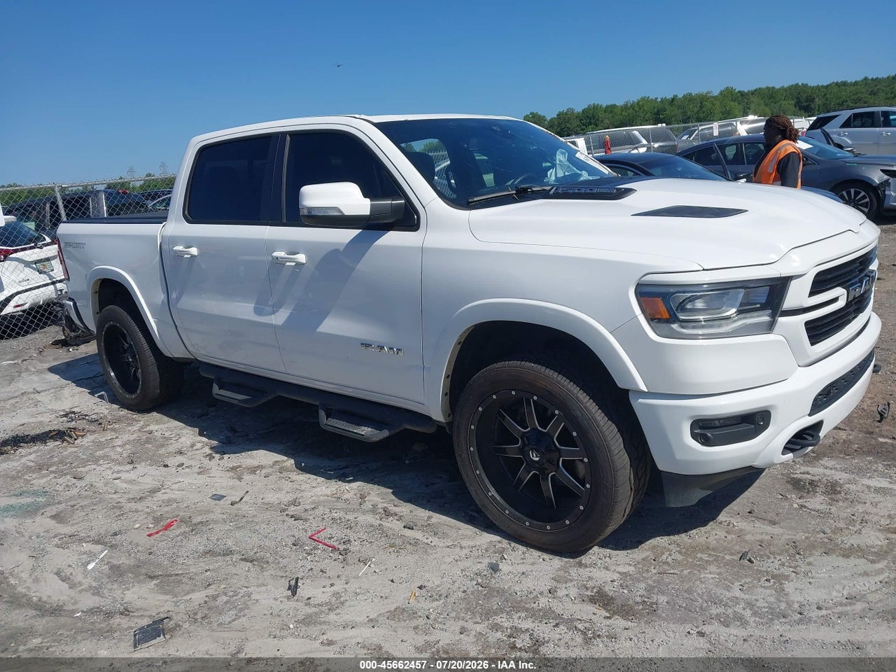 1C6SRFJT9LN****** · 2020 RAM 1500 LARAMIE  4X4 5'7 BOX