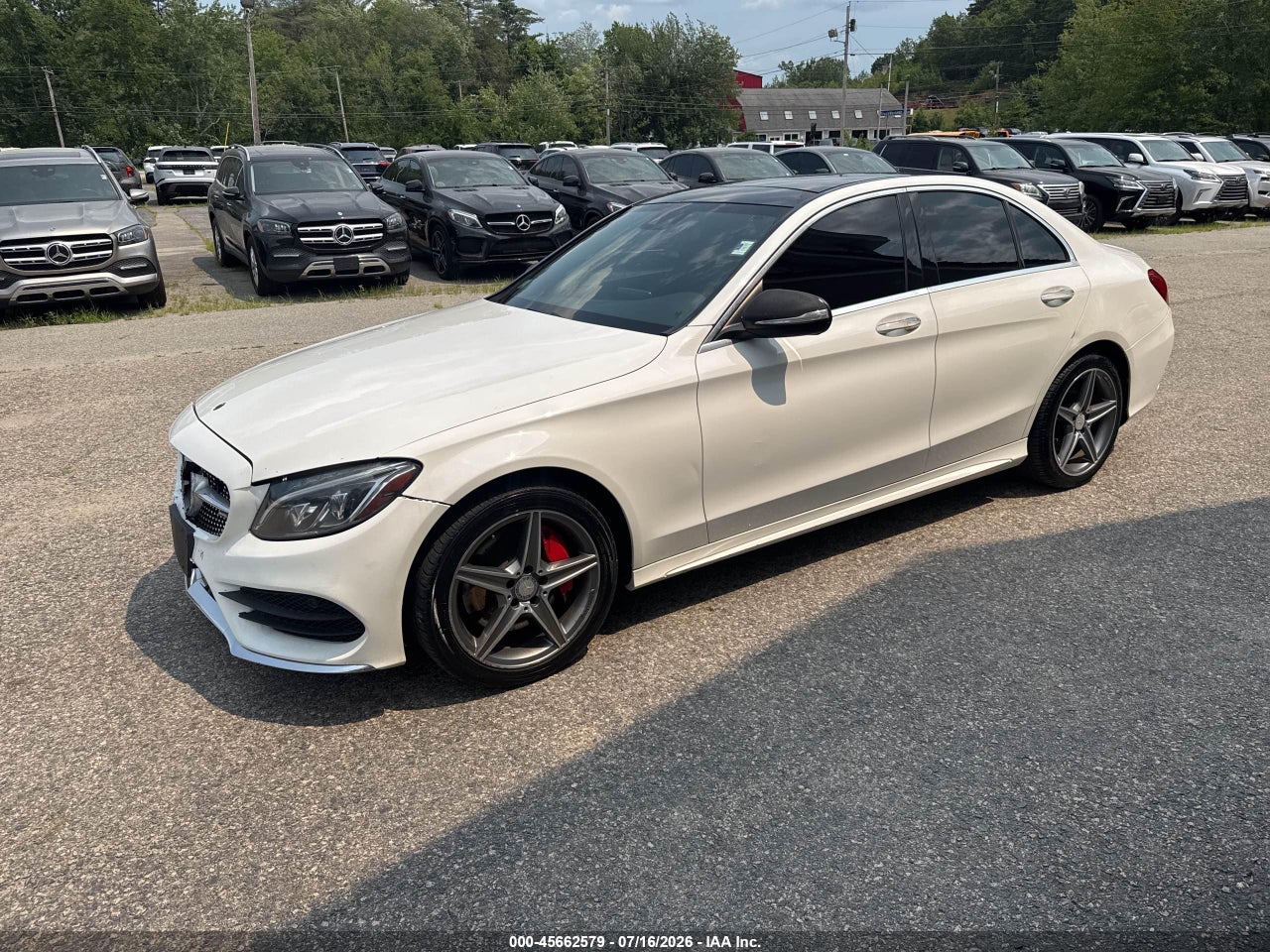 2015 MERCEDES-BENZ C 300 SPORT 4MATIC · 2/10