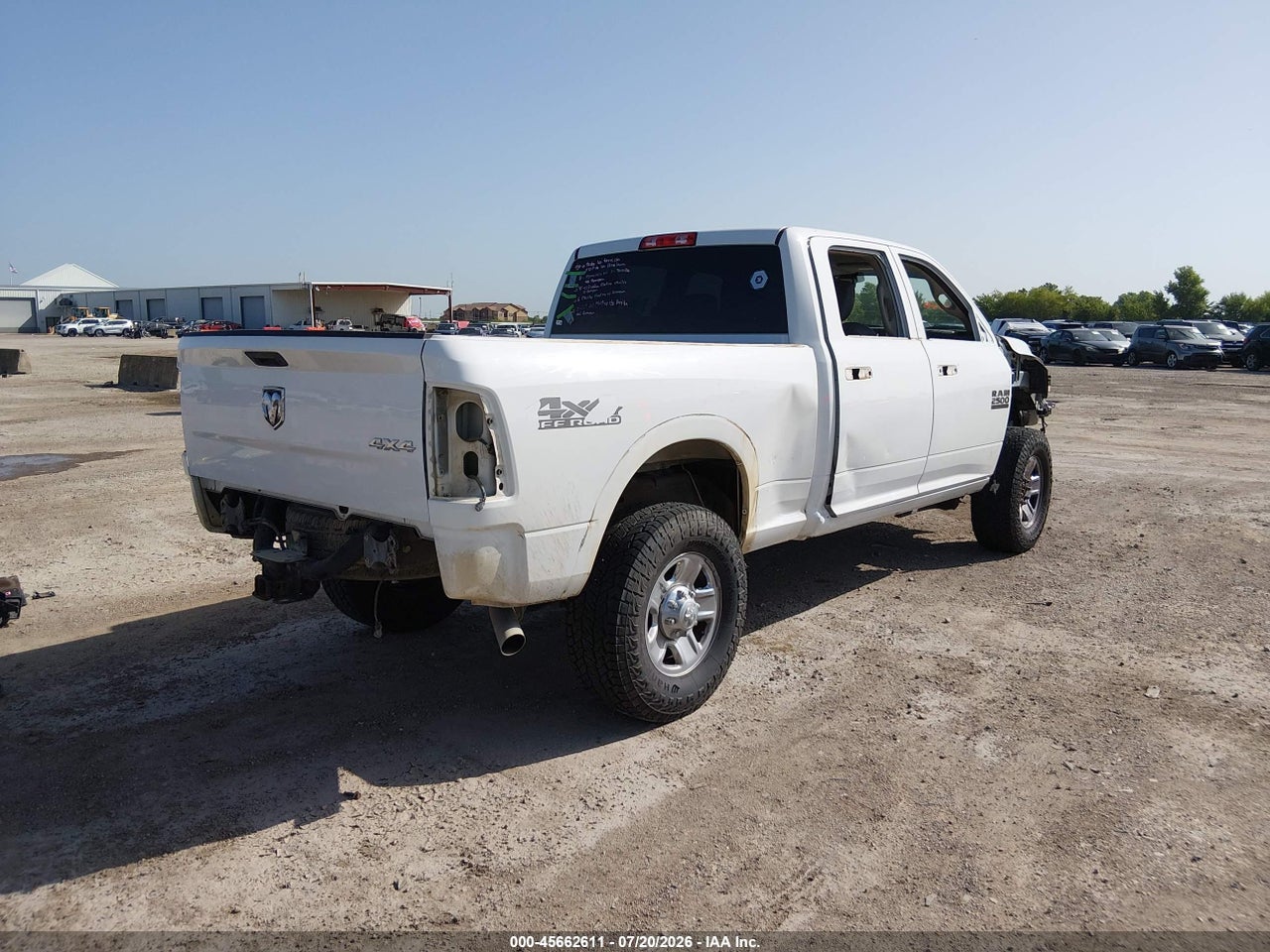2017 RAM 2500 TRADESMAN  4X4 6'4 BOX · 4/11