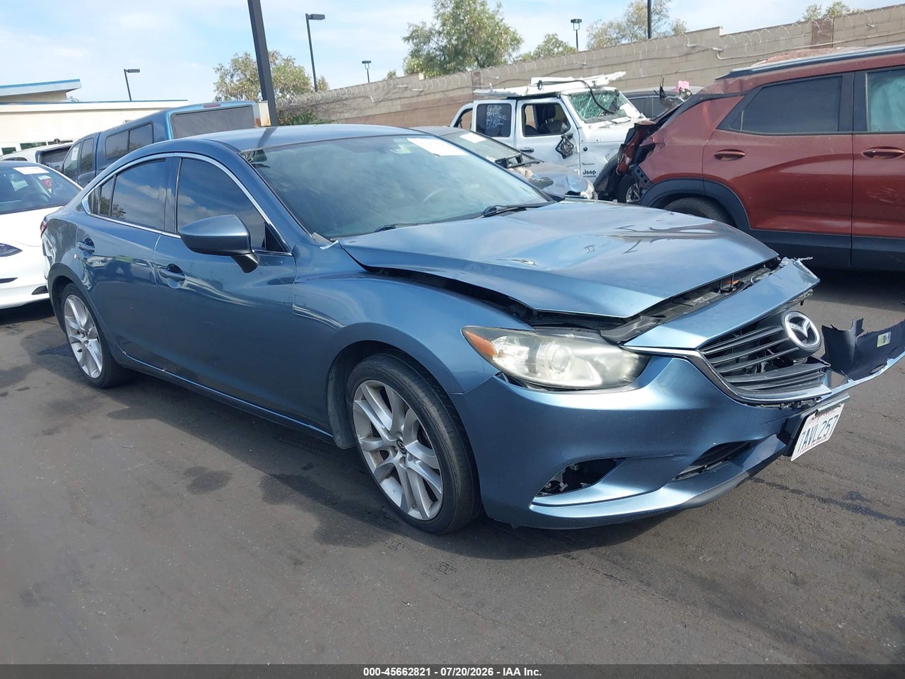 JM1GJ1V63E1****** · 2014 MAZDA MAZDA6 I TOURING
