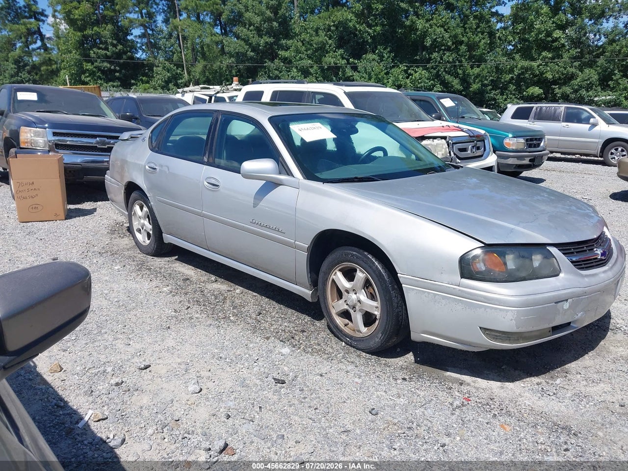2G1WH52K749****** · 2004 CHEVROLET IMPALA LS