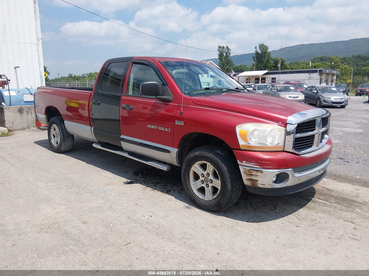 1D7HU18286J****** · 2006 DODGE RAM 1500 SLT