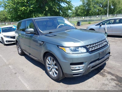 SALWR2PF0GA****** · 2016 LAND ROVER RANGE ROVER SPORT 3.0L V6 SUPERCHARGED HSE