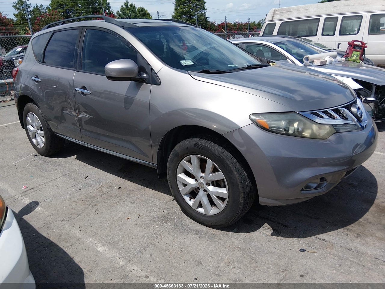 JN8AZ1MU3BW****** · 2011 NISSAN MURANO SV