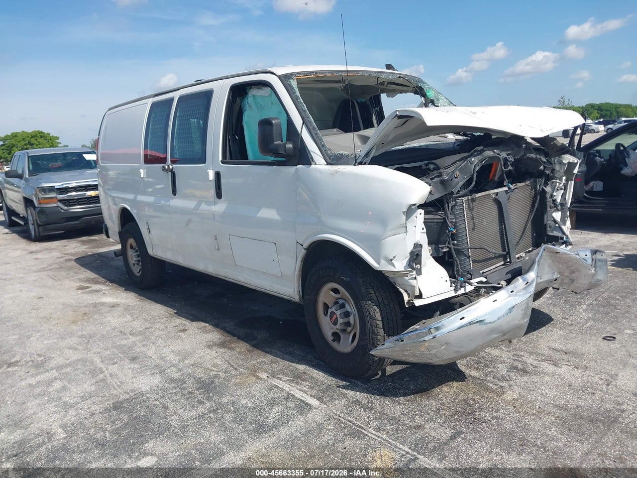 1GTW7AFP7M1****** · 2021 GMC SAVANA CARGO RWD 2500 REGULAR WHEELBASE WORK VAN