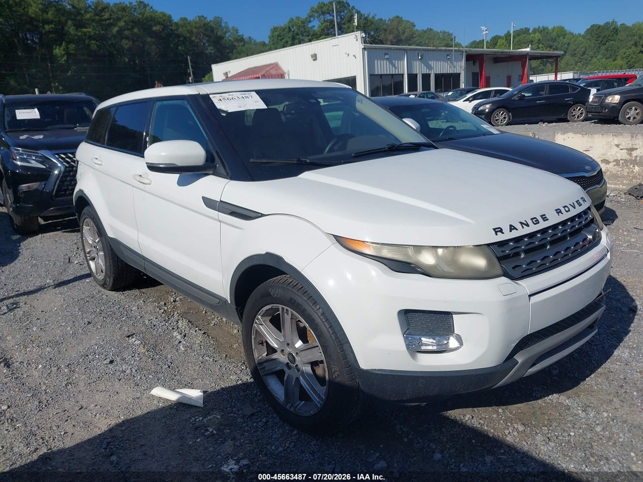 SALVP2BG2DH****** · 2013 LAND ROVER RANGE ROVER EVOQUE PURE