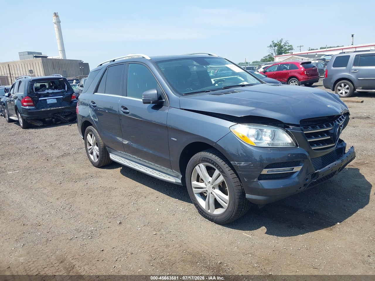 4JGDA5HB4CA****** · 2012 MERCEDES-BENZ ML 350 4MATIC