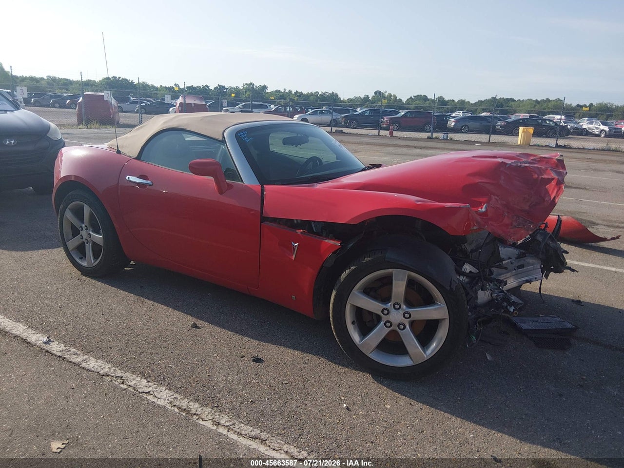 1G2MB35B97Y****** · 2007 PONTIAC SOLSTICE