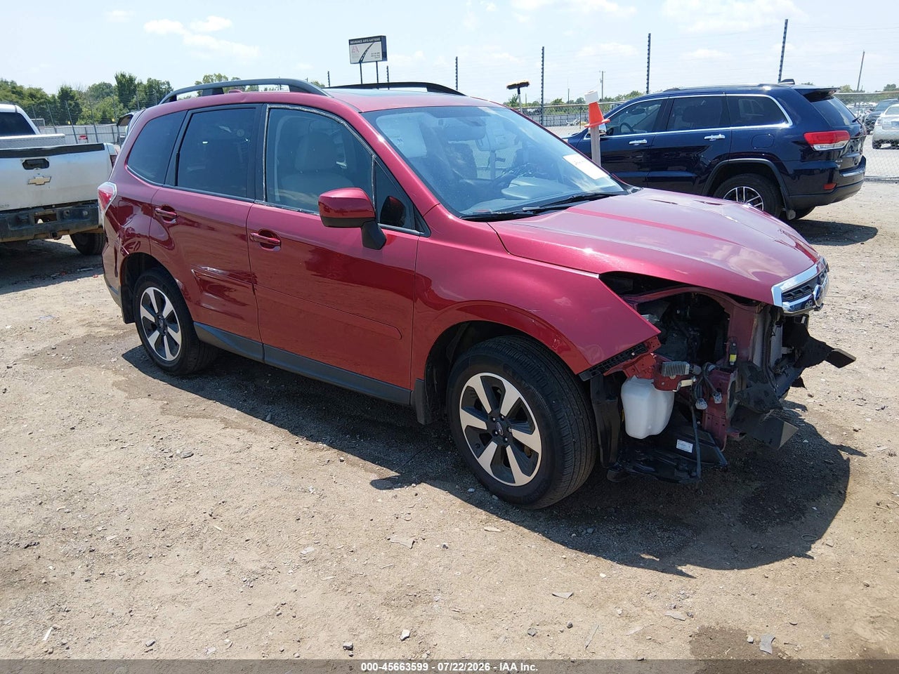 JF2SJAGC0JH****** · 2018 SUBARU FORESTER 2.5I PREMIUM