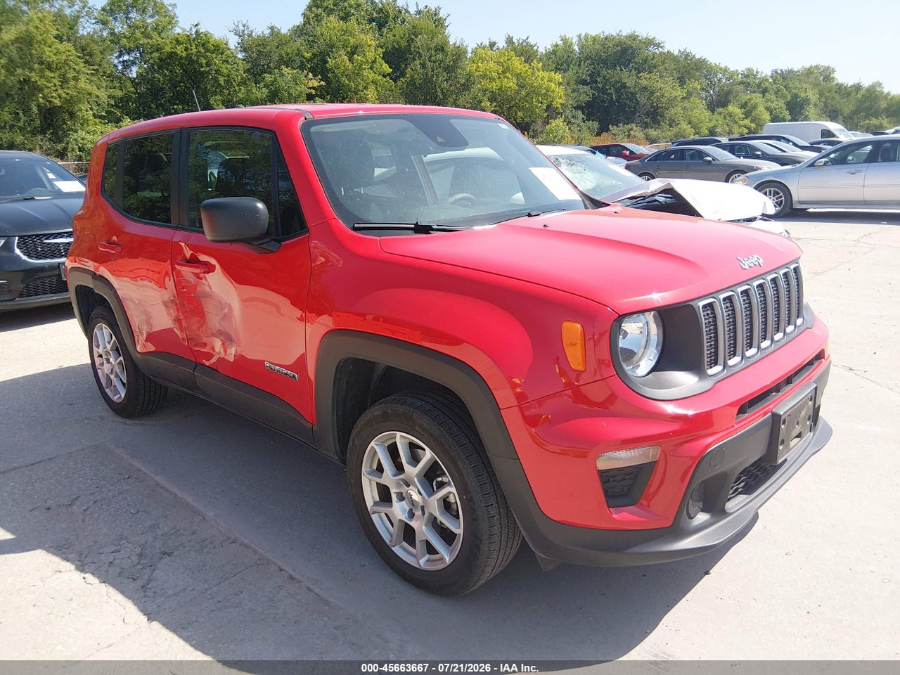 ZACNJDB19PP****** · 2023 JEEP RENEGADE LATITUDE 4X4