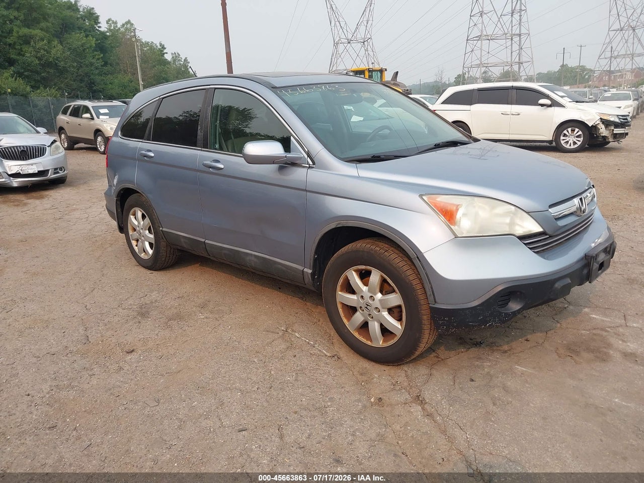 5J6RE48709L****** · 2009 HONDA CR-V EX-L