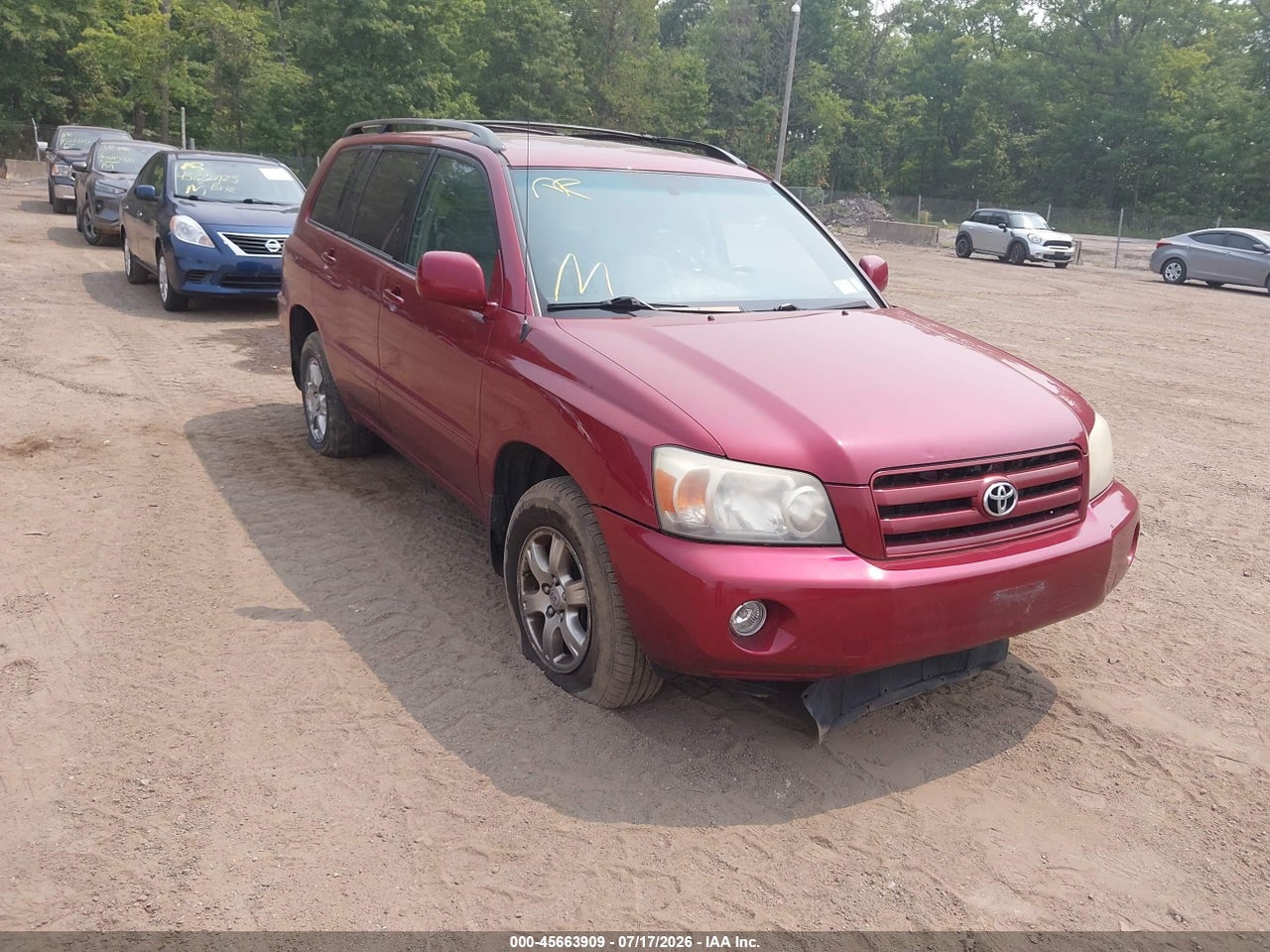 JTEEP21A350****** · 2005 TOYOTA HIGHLANDER V6