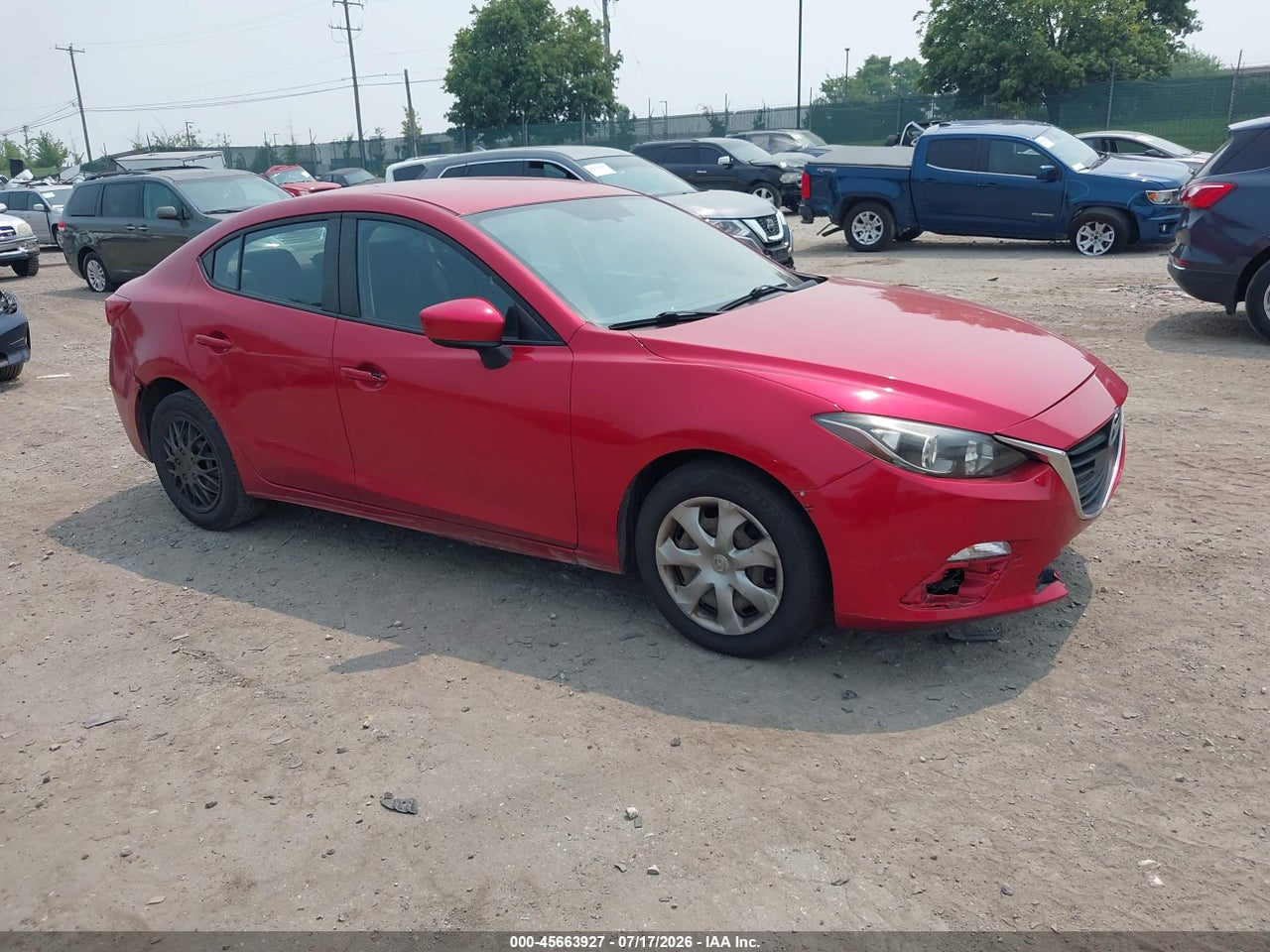 JM1BM1U70E1****** · 2014 MAZDA MAZDA3 I SPORT