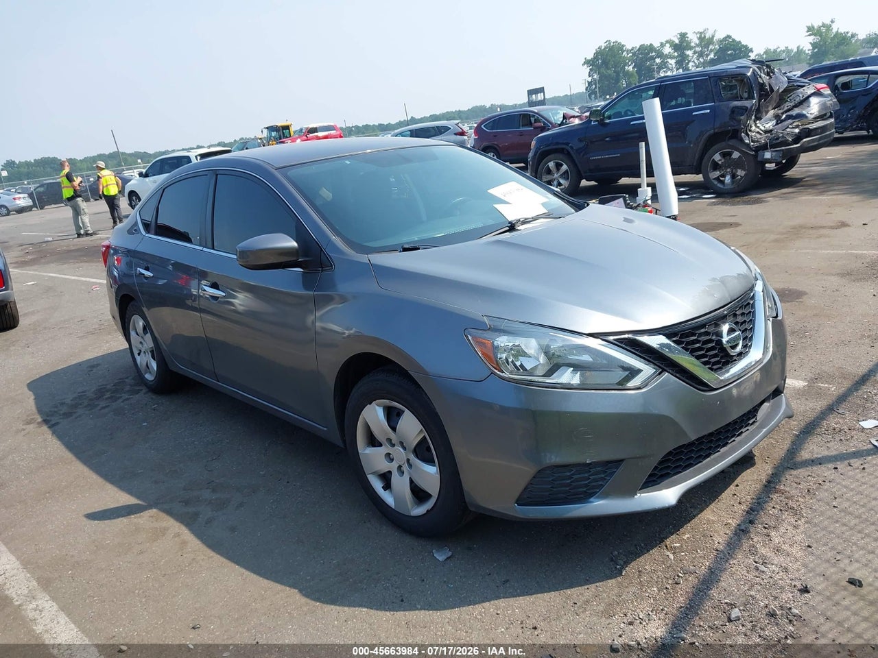3N1AB7AP6KY****** · 2019 NISSAN SENTRA SV