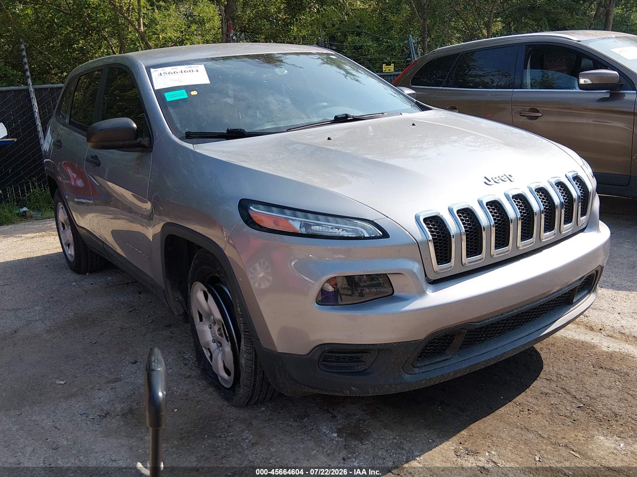 1C4PJLAB9FW****** · 2015 JEEP CHEROKEE SPORT