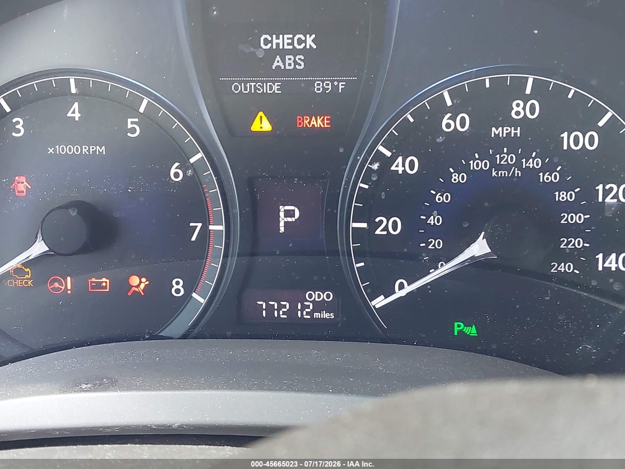 2T2BK1BA5FC****** · 2015 LEXUS RX 350 · 7/11