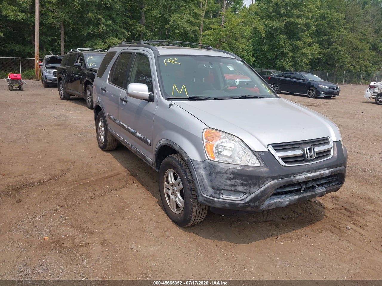 JHLRD78862C****** · 2002 HONDA CR-V EX