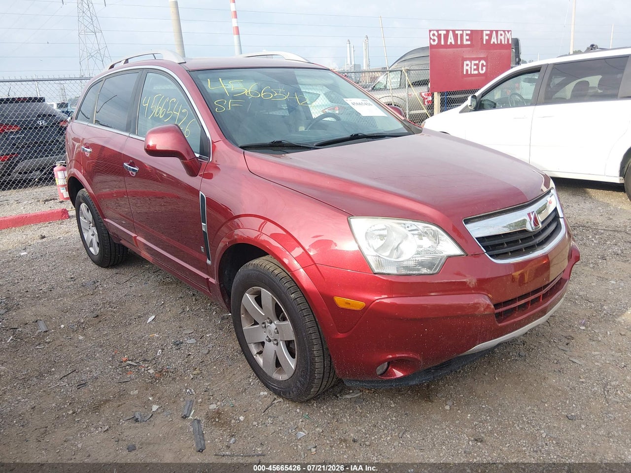 3GSCL53788S****** · 2008 SATURN VUE V6 XR