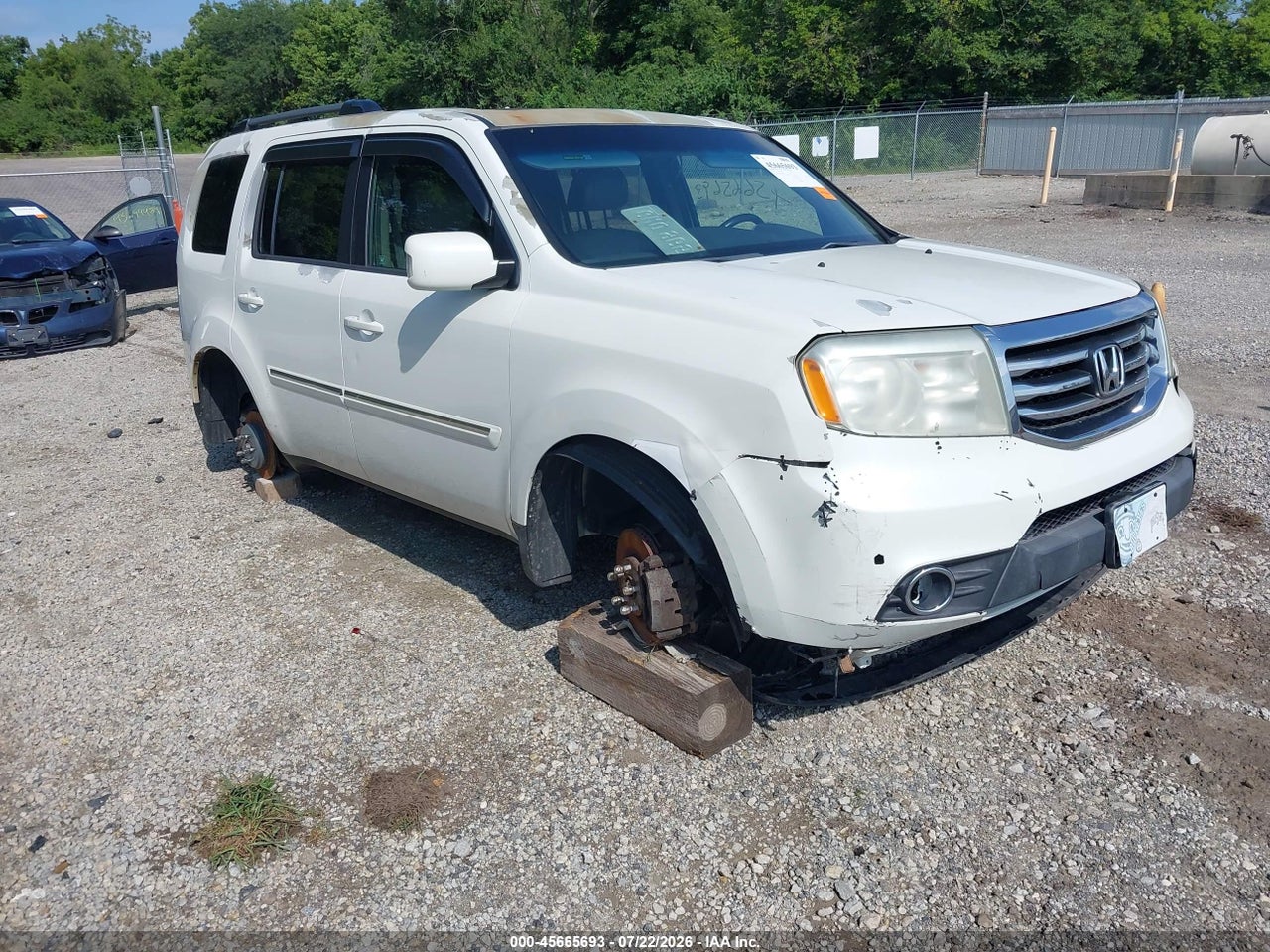 5FNYF4H90CB****** · 2012 HONDA PILOT TOURING