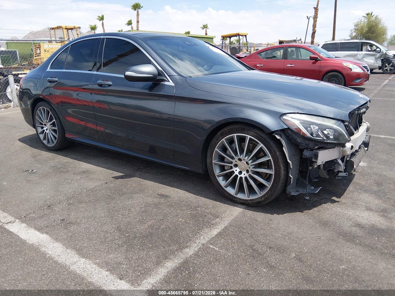 55SWF4JB6FU****** · 2015 MERCEDES-BENZ C 300 SPORT